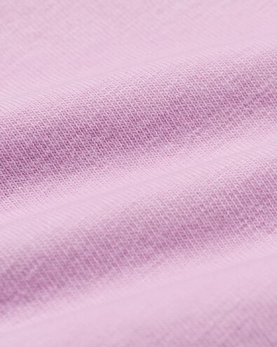 dames T-shirt jersey o-neck roze roze - 36302120PINK - HEMA