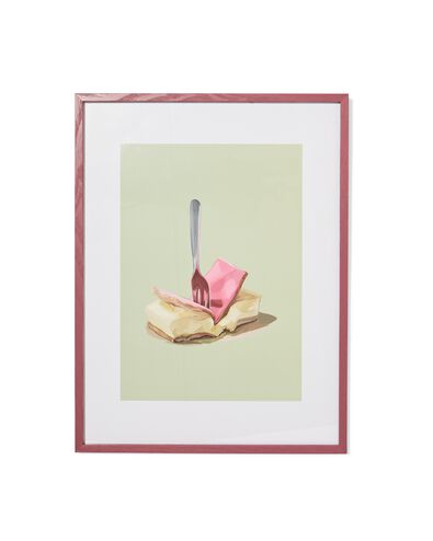 cadre photo 30x40cm bois fin - 13626070 - HEMA