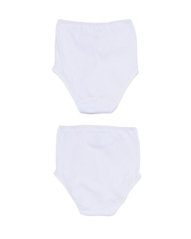 lot de 2 slips femme blanc blanc - 1000002163 - HEMA