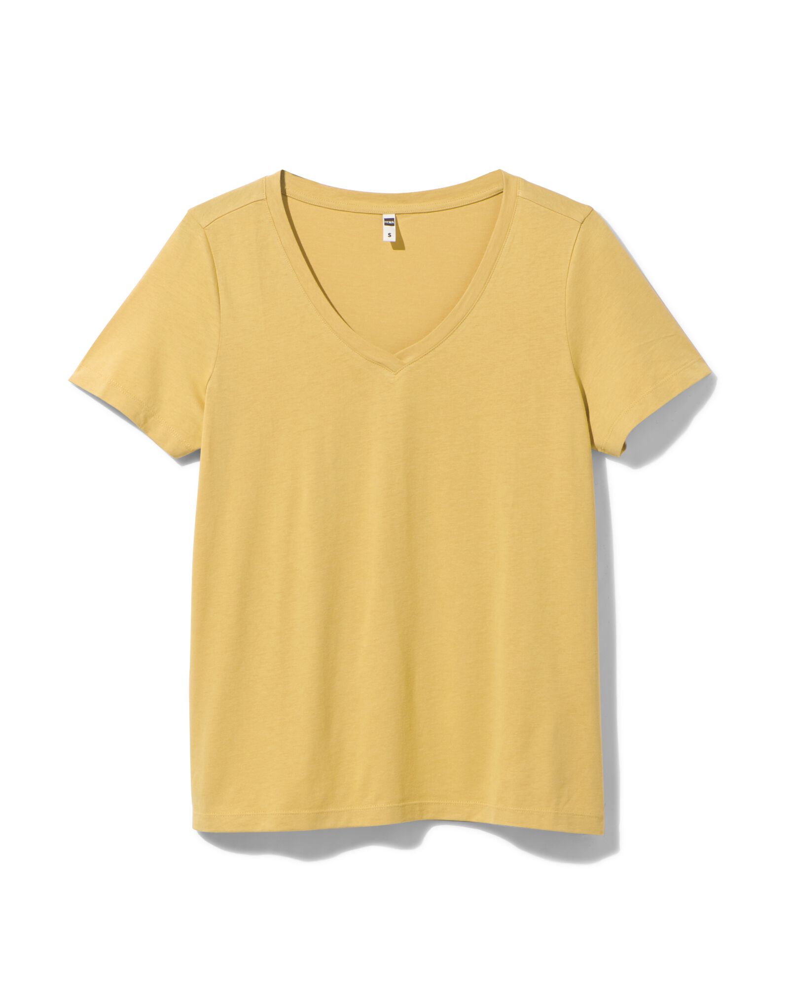 t-shirt femme Danila jaune XL - 36315869 - HEMA