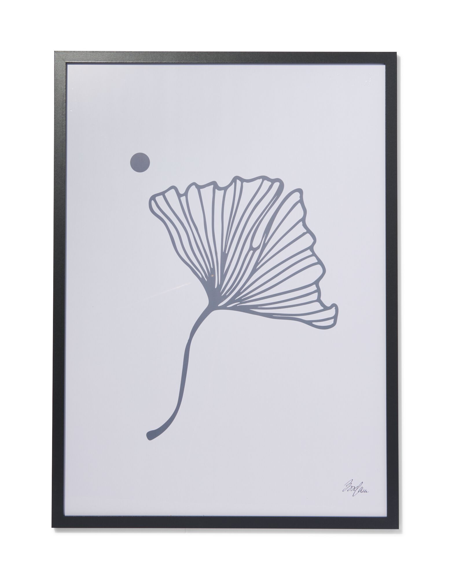 cadre photo 50x70 bois noir 50 x 70 noir - 13621043 - HEMA