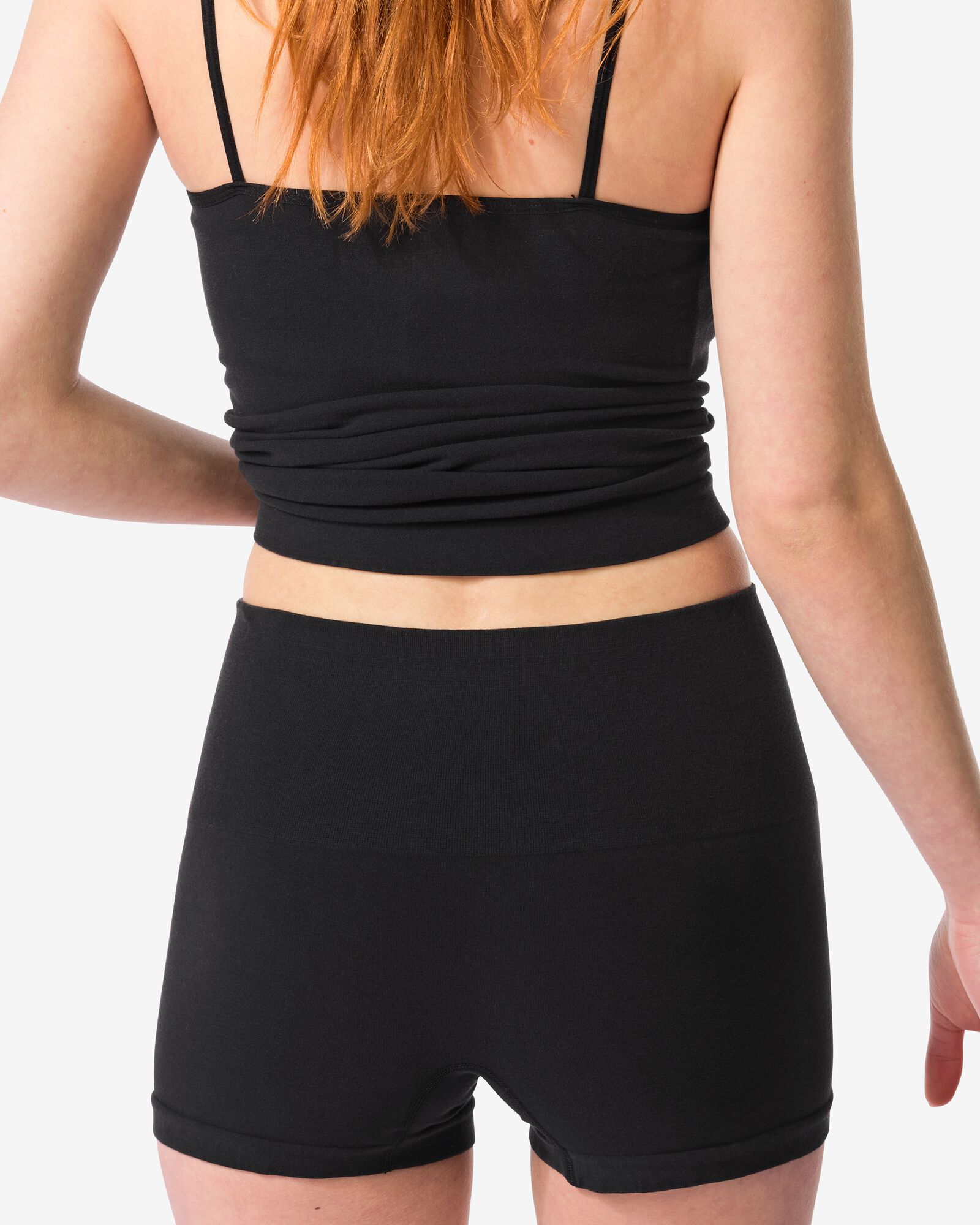 Figurfreundlicher Shortie, nahtlos, aus Baumwolle schwarz schwarz - 21560245BLACK - HEMA