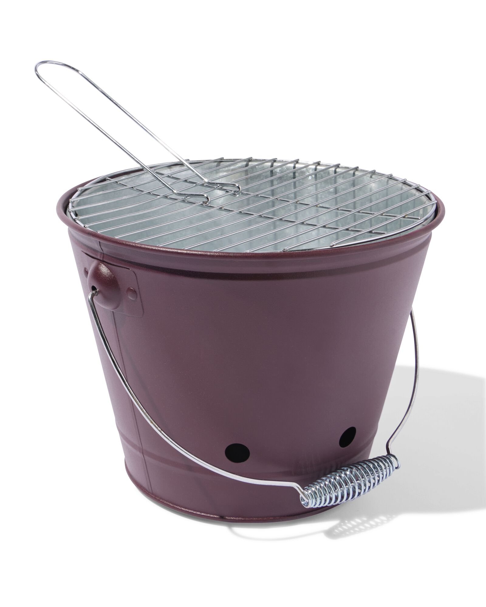 vuurkorf 30x40cm metaal paars - 41800265 - HEMA