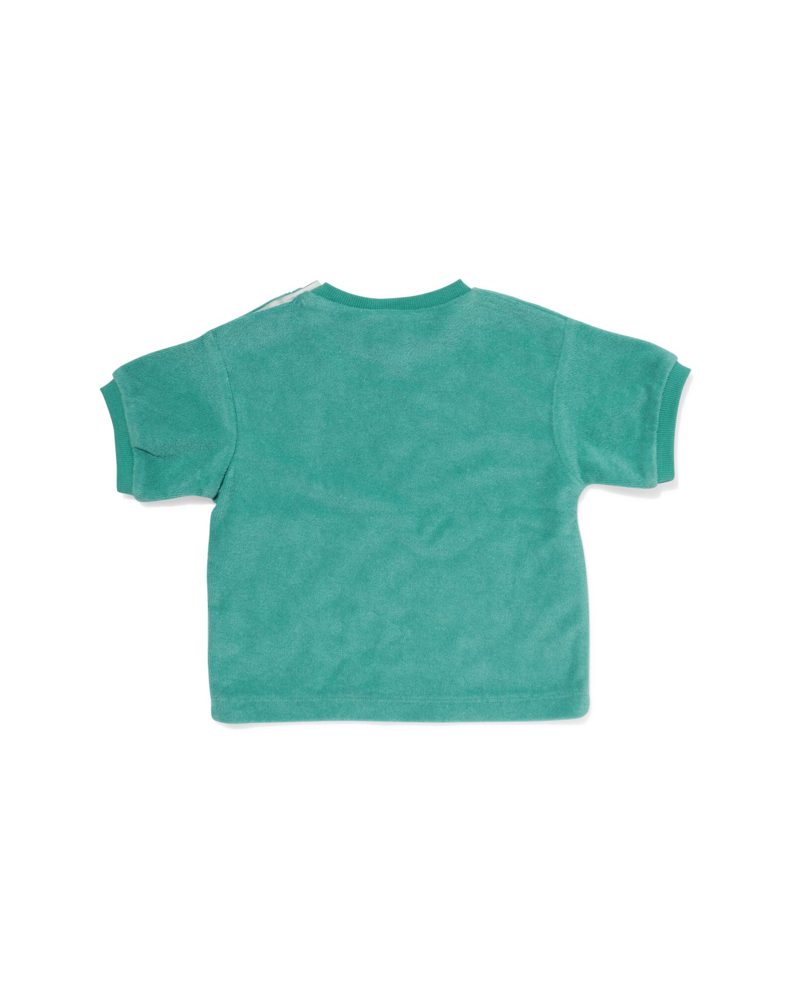 baby T-shirt badstof groen - 33129870GREEN - HEMA