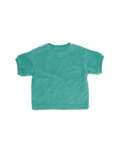 baby T-shirt badstof groen - 33129870GREEN - HEMA