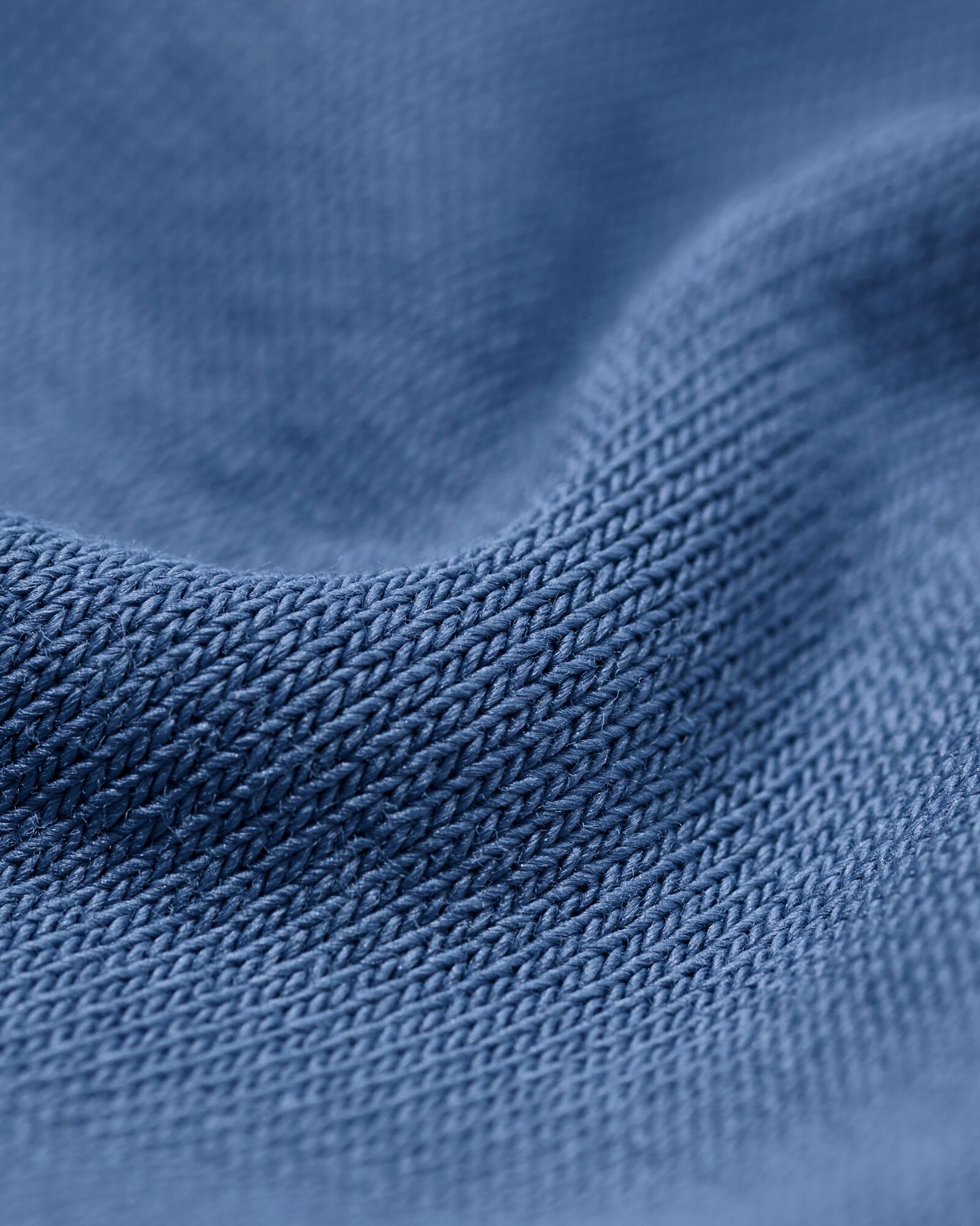 herensweater Daryl  middenblauw - 2148140MIDBLUE - HEMA