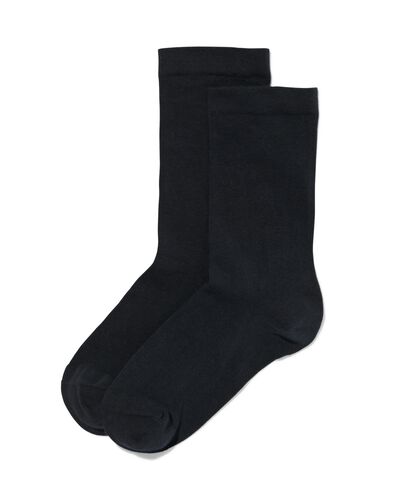 2 paires de chaussettes femme avec coton bio - 4250061 - HEMA
