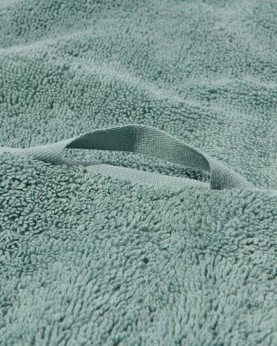 handdoeken - hotel extra zacht zeegroen handdoek 60 x 110 - 5284609 - HEMA