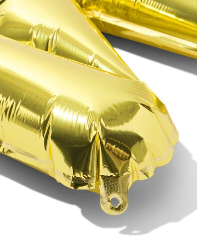 Folienballon Buchstabe N, 30 cm, Gold - 14260044 - HEMA