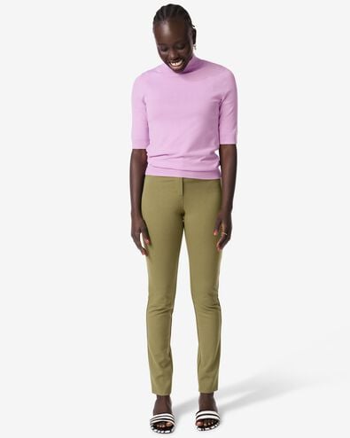 pantalon femme Wendel jersey  olive olive - 36302930OLIVE - HEMA