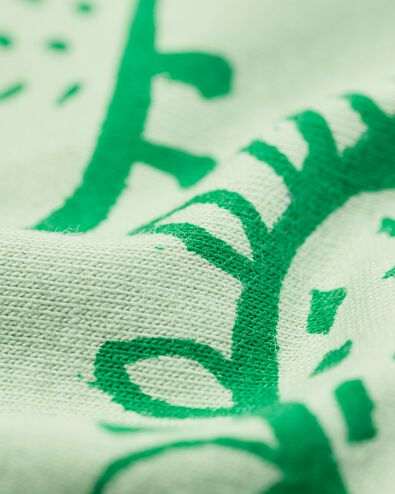 body katoen met stretch dino groen - 33387240GREEN - HEMA