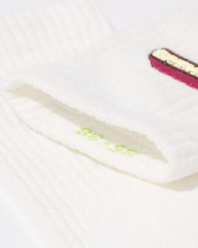 chaussettes pour adultes tompouce blanc blanc - 4280800WHITE - HEMA