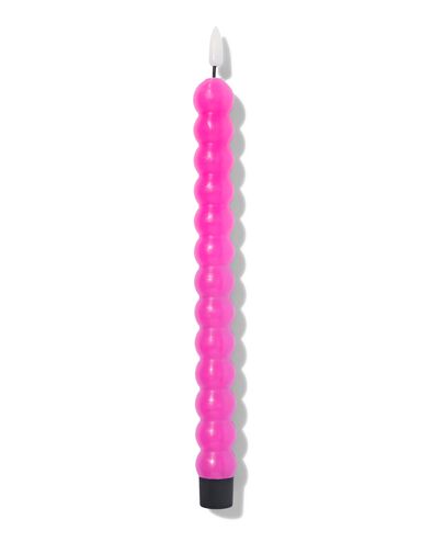 Bougie LED billes rose - 13550106 - HEMA