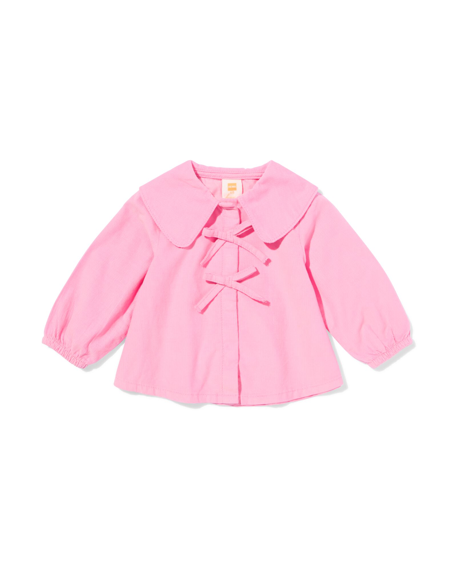 babyblouse corduroy roze - 33071370PINK - HEMA