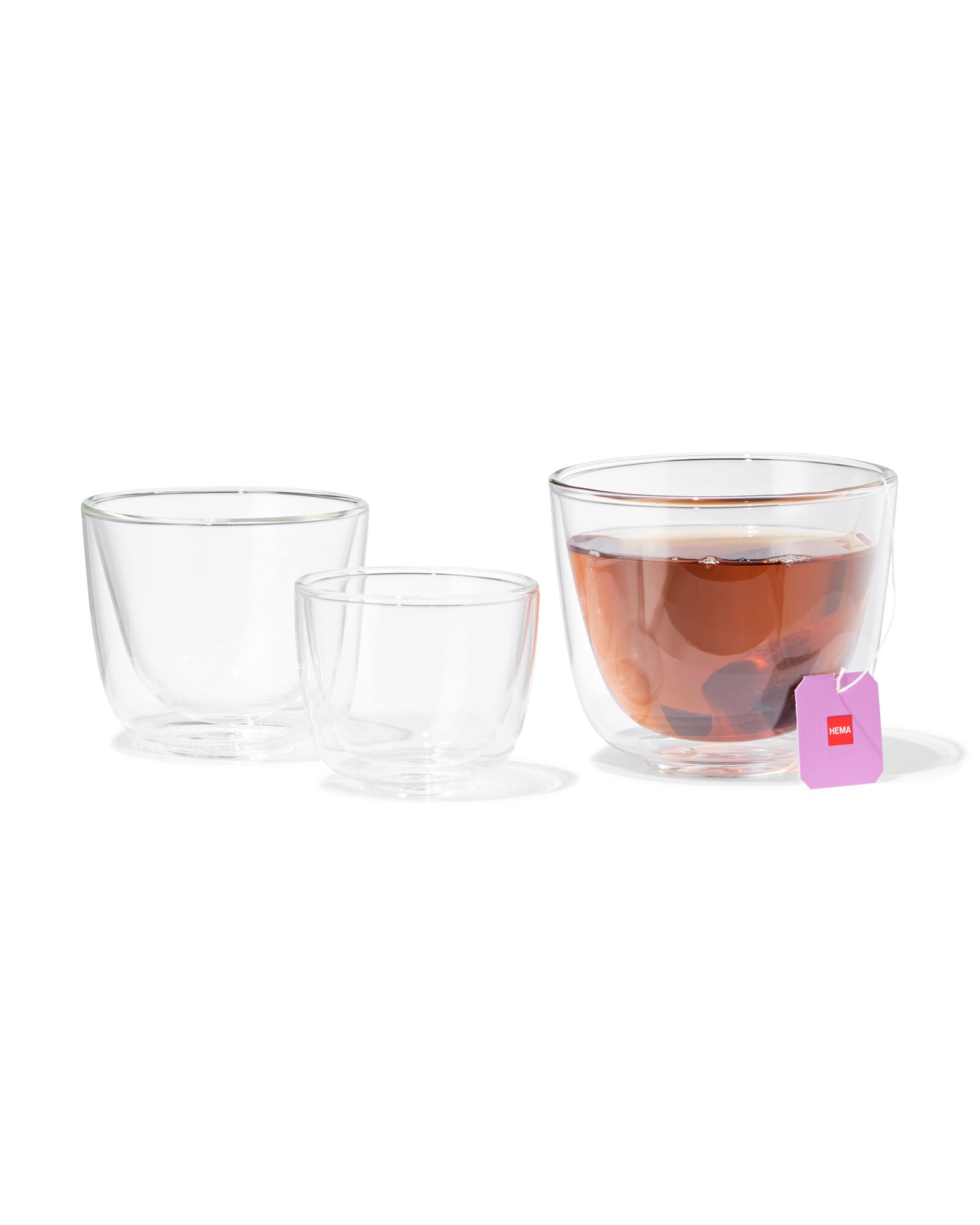 mug 350 ml verre borosilicate double paroi - 80660344 - HEMA