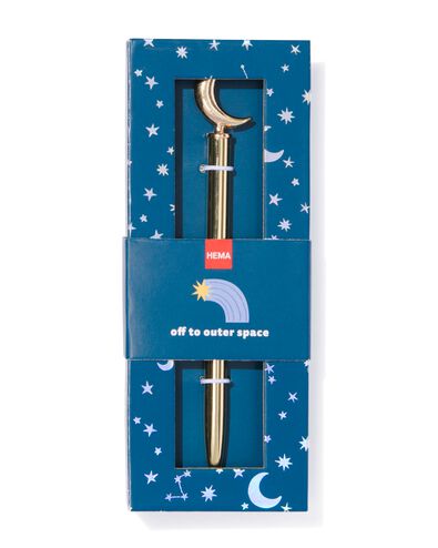 stylo &agrave; bille demi-lune dans coffret cadeau - 14470114 - HEMA
