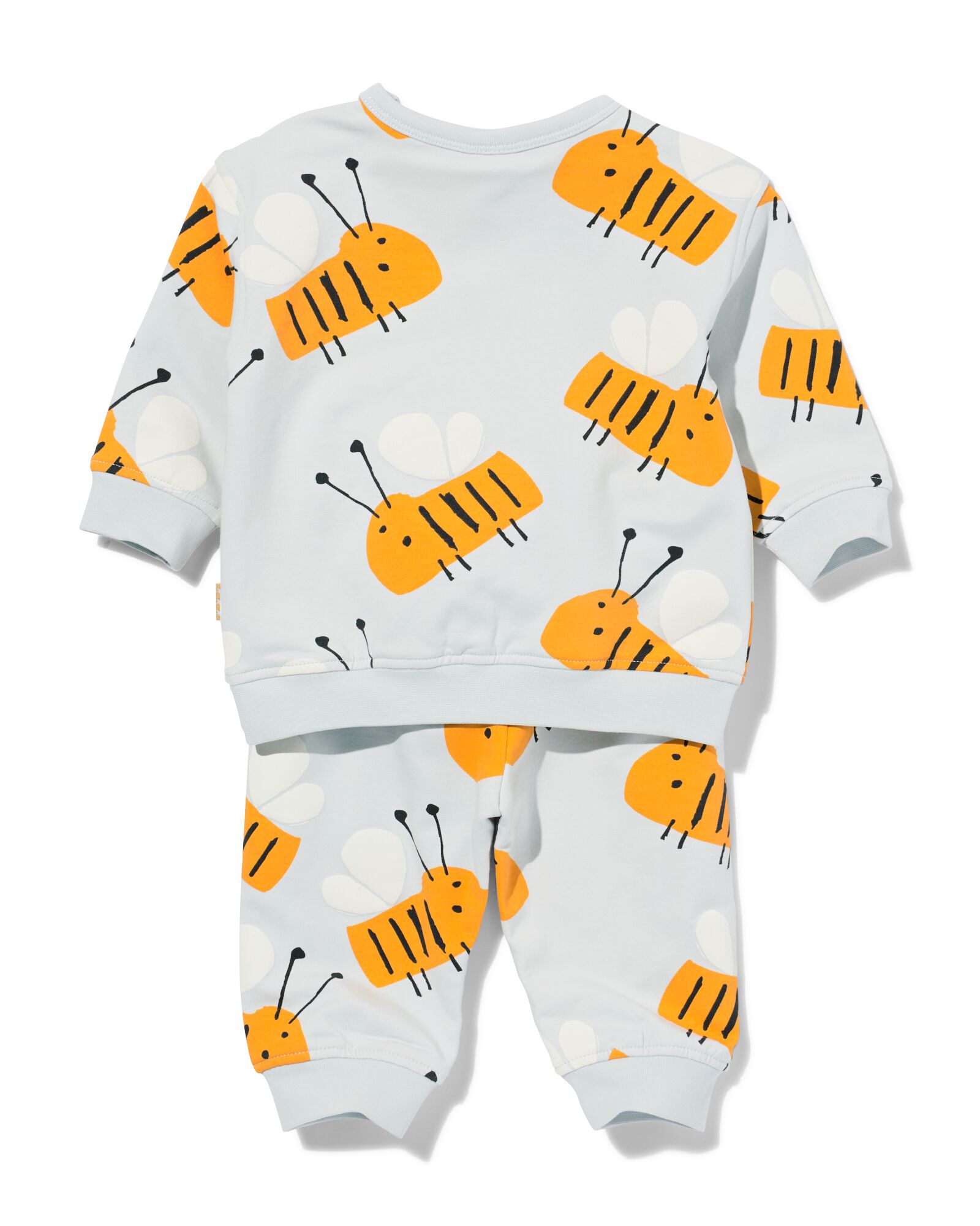 newborn kledingset bijen lichtblauw - 33414320LIGHTBLUE - HEMA