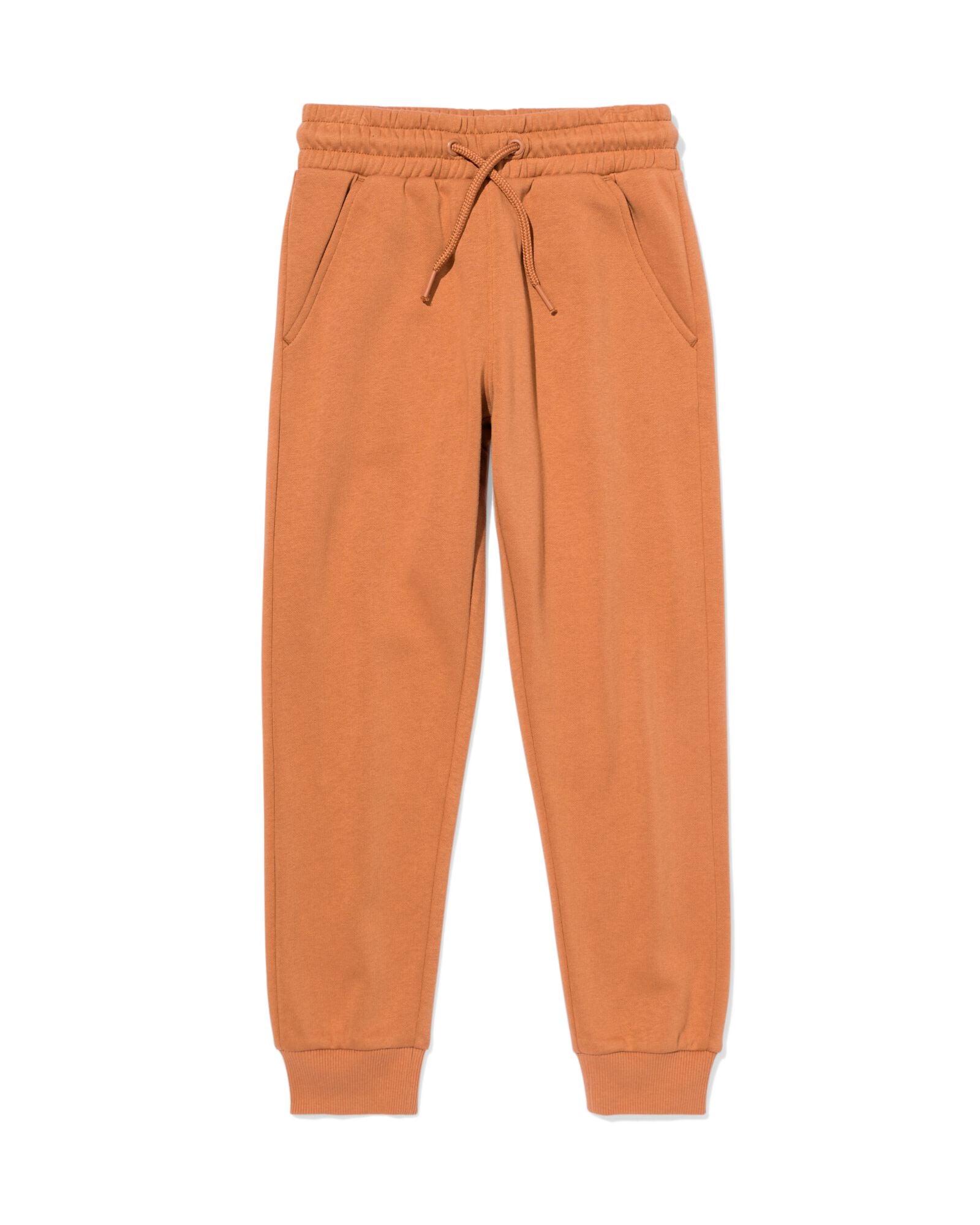 kinderbroek sweatstof bruin bruin - 30710618BROWN - HEMA