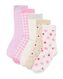5er-Pack Kinder-Socken, mit Baumwolle beige 23/26 - 4340241 - HEMA
