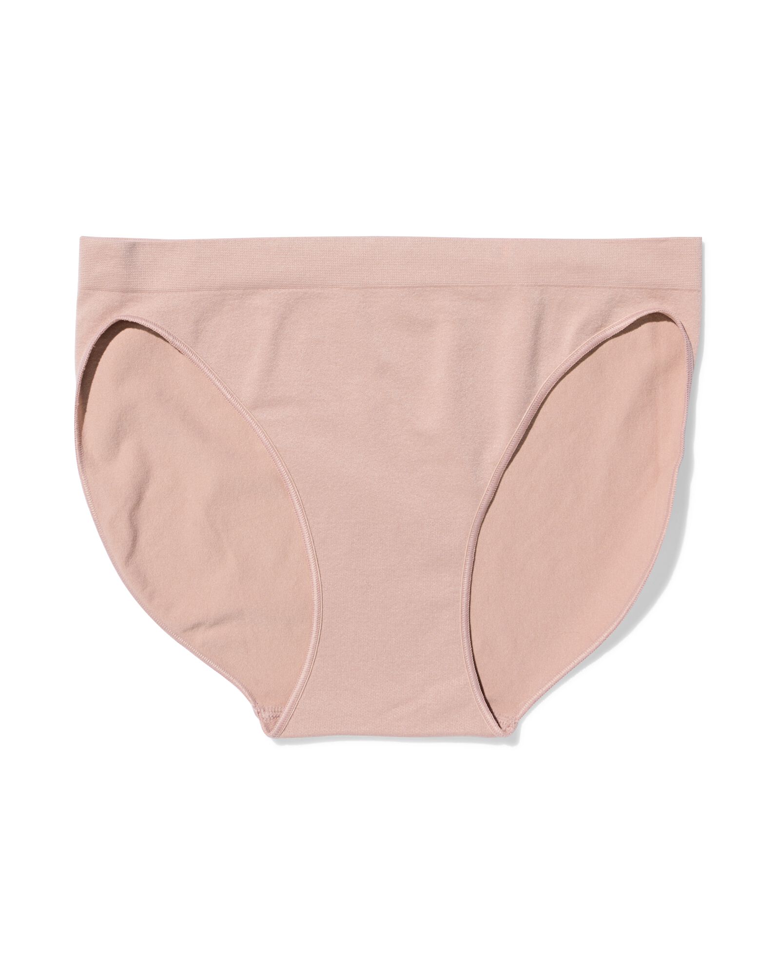 damesslip naadloos micro beige beige - 19607670BEIGE - HEMA