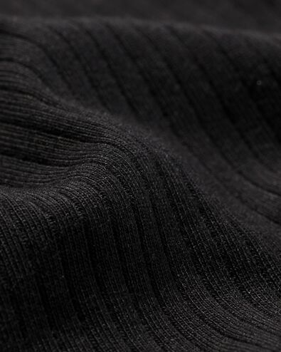 Damen-Hipster, Baumwolle schwarz schwarz - 21950724BLACK - HEMA