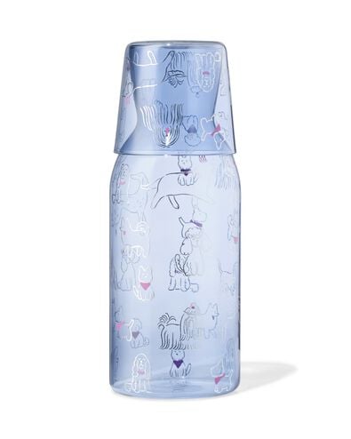Karaffe 1000 ml mit Trinkglas, Hunde - 61104424 - HEMA
