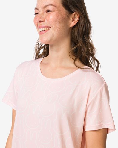 nijntje damesnachthemd jersey lichtroze lichtroze - 23401445LIGHTPINK - HEMA