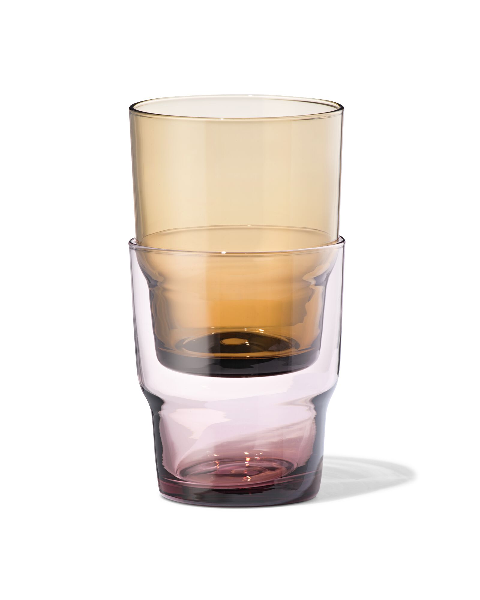 Wasserglas, 300 ml, Glas, Braun - 9401162 - HEMA