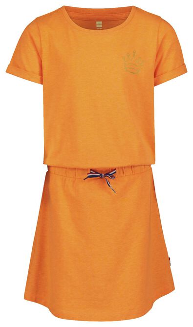 Kinder-Kleid orange - 1000018938 - HEMA