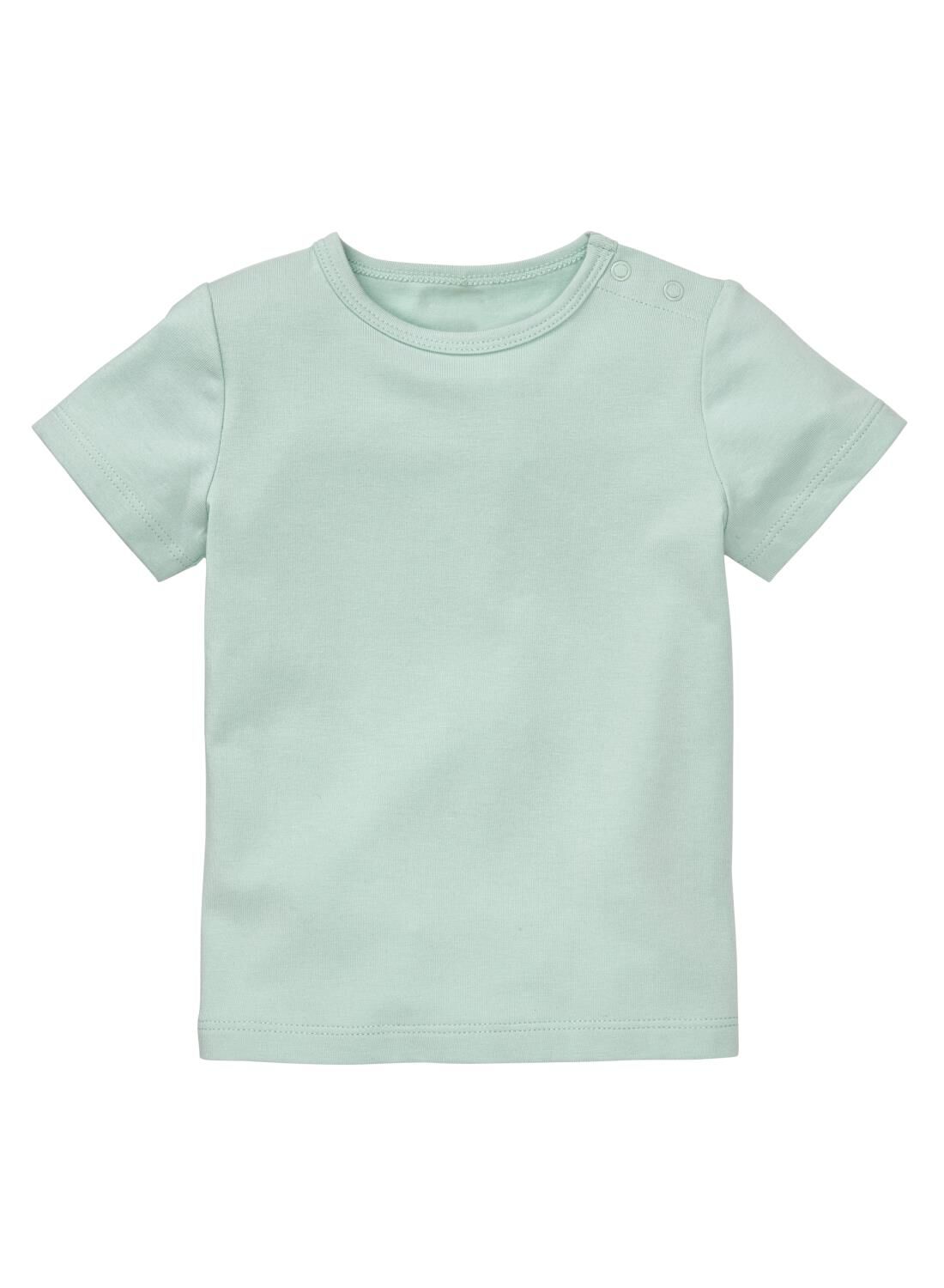 baby T-shirt bamboo mint green - HEMA