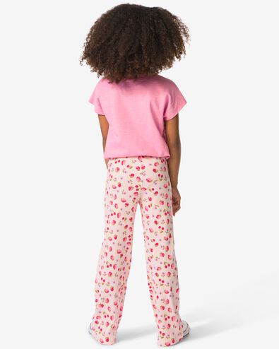 legging enfant bootcut c&ocirc;tel&eacute; fraises rose rose - 30842119PINK - HEMA