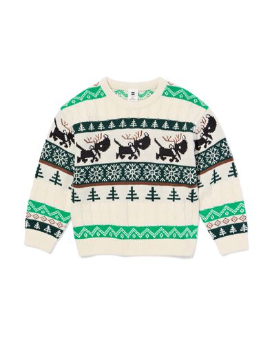 Pull enfant Takkie  vert - 30707302GREEN - HEMA