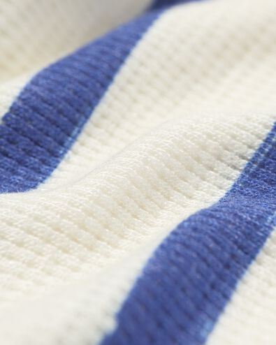 pyjama gaufre ray&eacute; pour enfant bleu - 23020740BLUE - HEMA