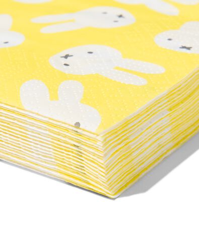 20 serviettes en papier 33x33 Miffy - 25840034 - HEMA