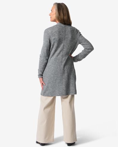 damesvest Lana middengrijs - 36302660MIDGREY - HEMA