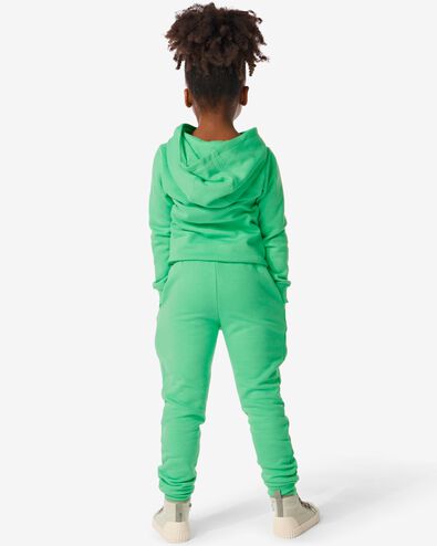 pantalon sweat enfant vert 158/164 - 30777019 - HEMA