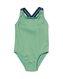maillot de bain enfant avec côtes vert 134/140 - 22264546 - HEMA