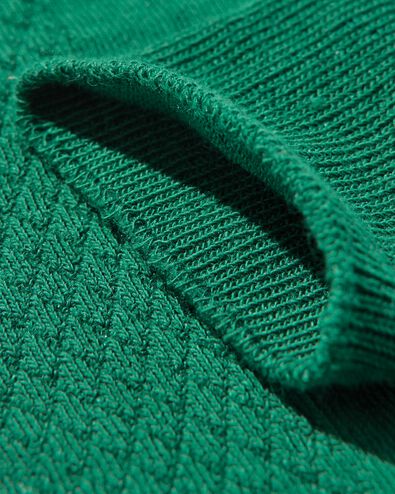 herensokken structuur donkergroen donkergroen - 4150330DARKGREEN - HEMA
