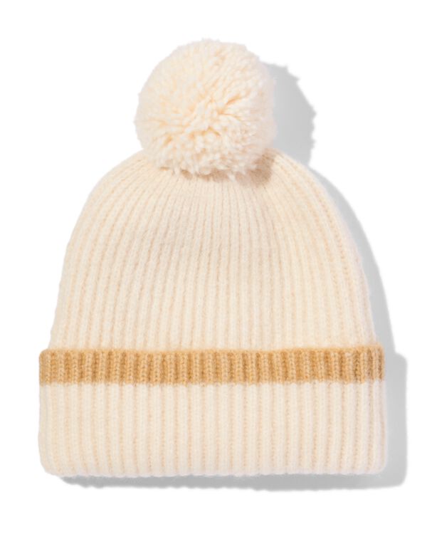 bonnet enfant en laine beige beige - 16780760BEIGE - HEMA