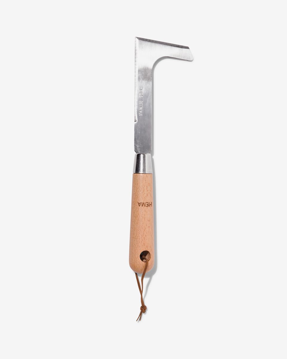 outil de jardin inox couteau désherbeur 28 cm - 41800549 - HEMA
