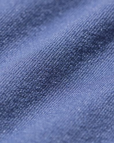slip hipster femme sans coutures microfibre avec dentelle bleu bleu - 19611454BLUE - HEMA