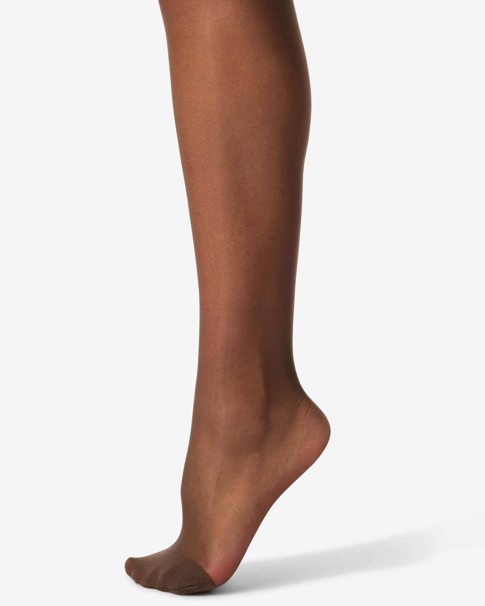 panty's glans transparant 20denier - 4 stuks bruin bruin - 4060110BROWN - HEMA