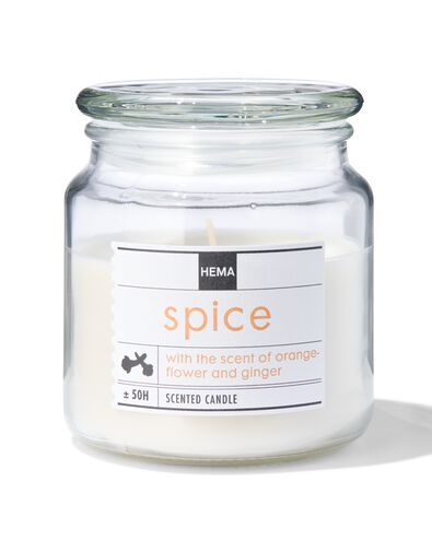 Duftkerze im Glas, &Oslash; 10 x 11 cm, Spice - 13502520 - HEMA