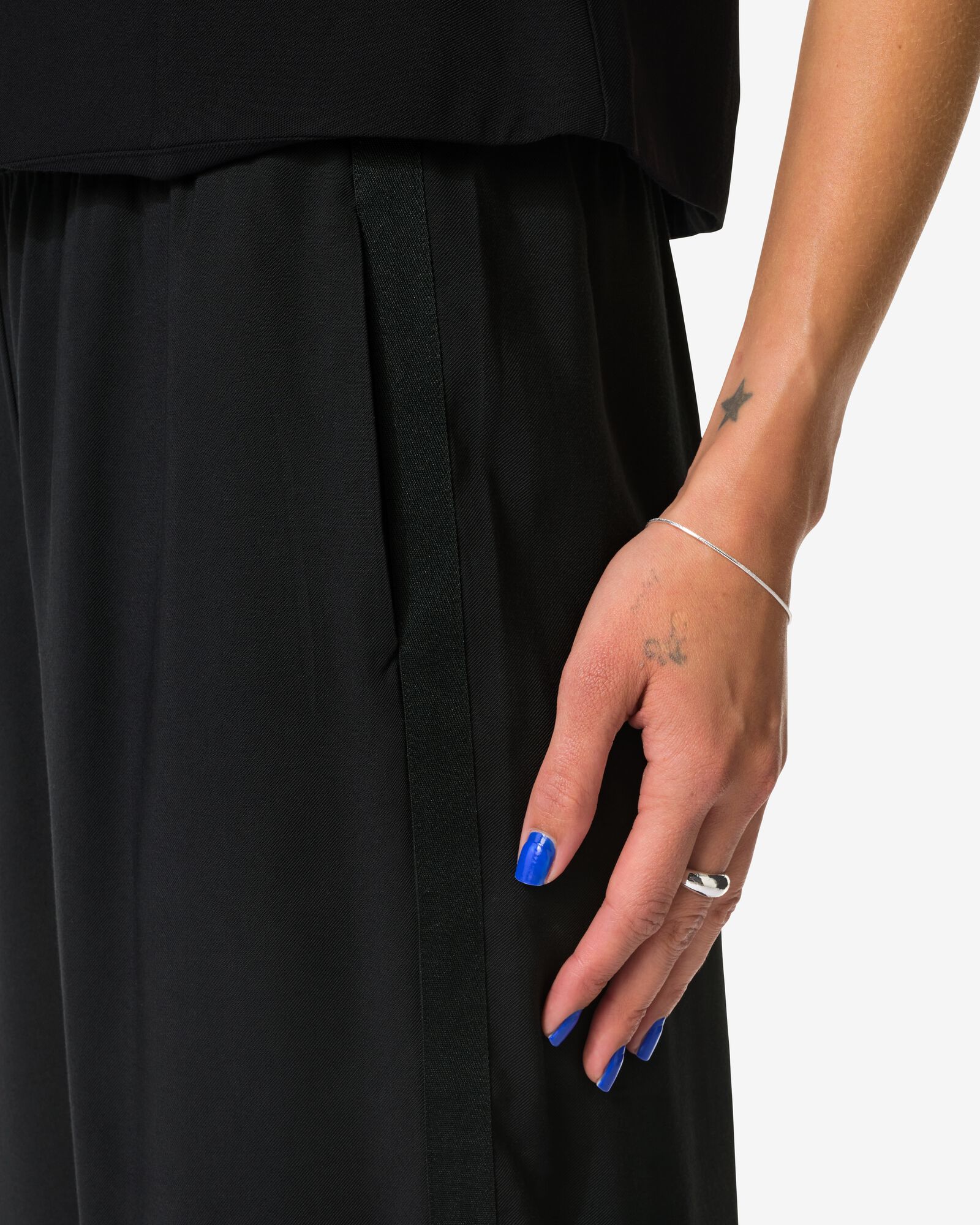 damesbroek Daisy zwart - 36205530BLACK - HEMA