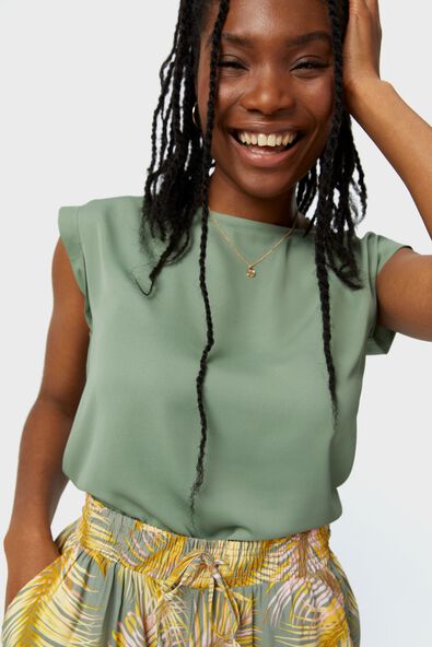 Haut Femme Et Vous Vert - Taille 12 - Sans Manches En Viscose - Neuf Sans étiquettes