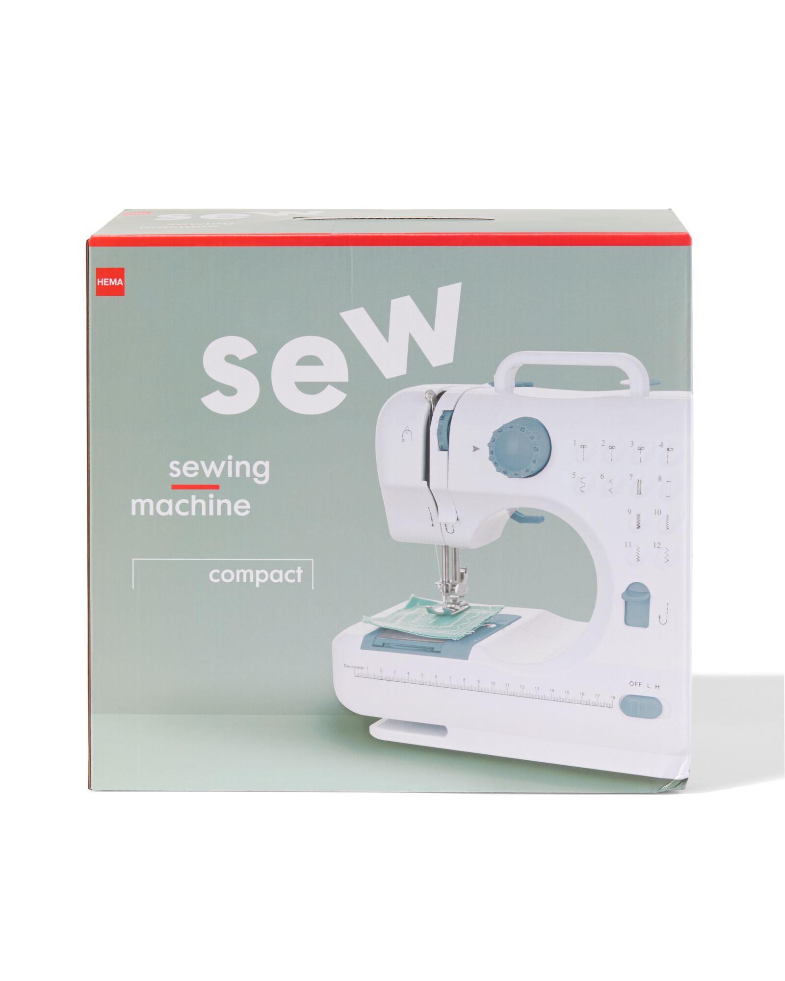 N&auml;hmaschine, 12 x 27.5 x 26 cm - 80060018 - HEMA
