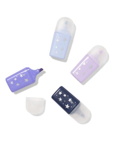 mini marqueurs - lot de 4 - 14400493 - HEMA