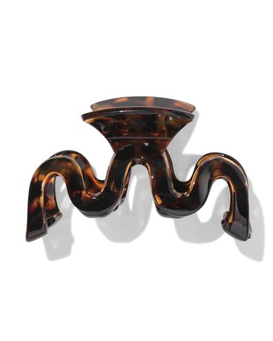 pince &agrave; cheveux 9cm tourbillon tortue - 11800229 - HEMA