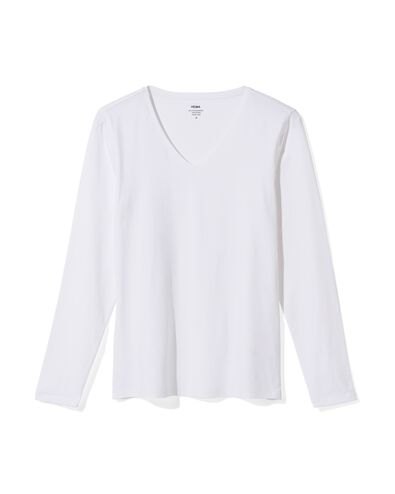 Damen-Shirt wei&szlig; wei&szlig; - 1000005403 - HEMA