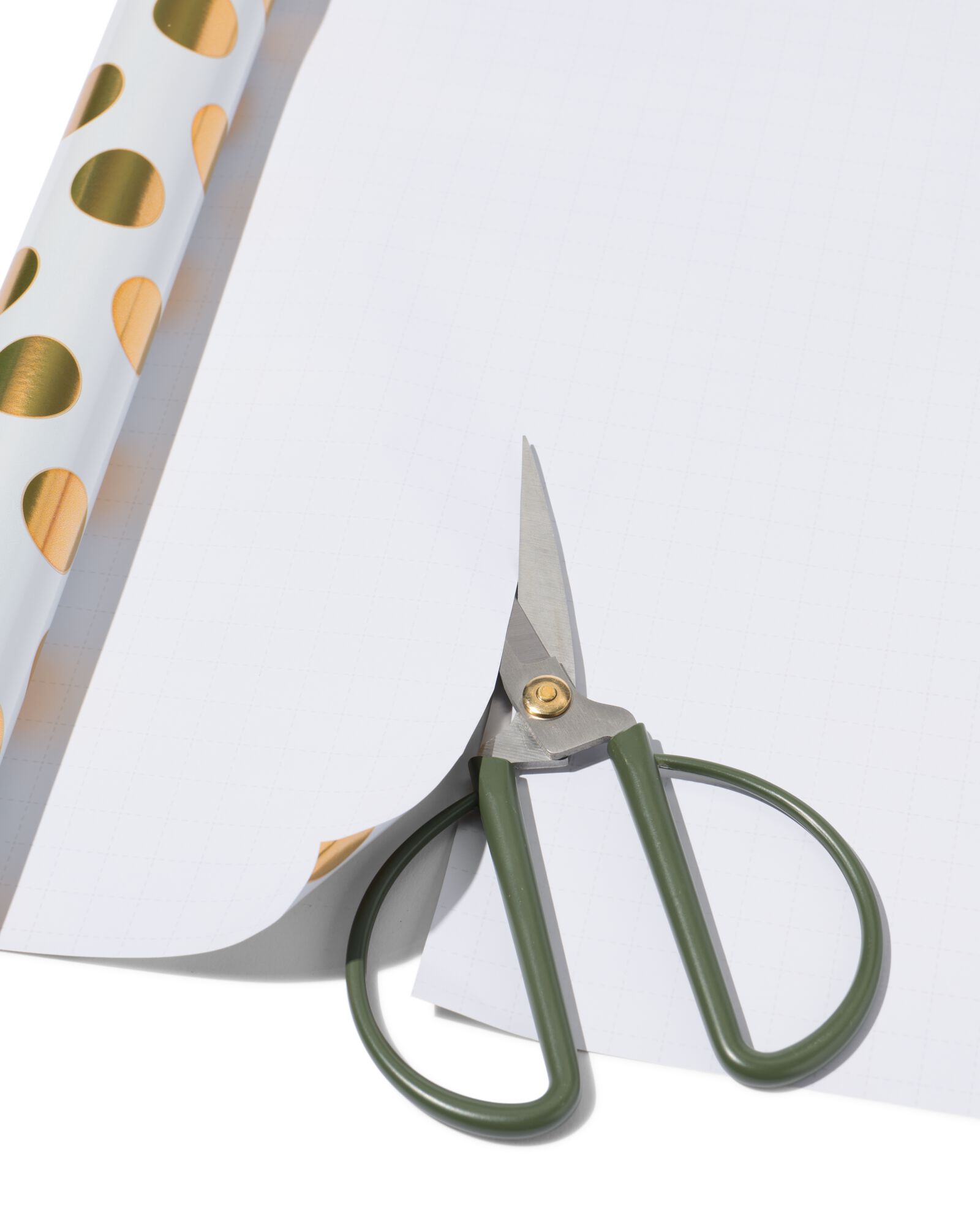 papier cadeau 200x70cm pois dor&eacute; - 14701194 - HEMA